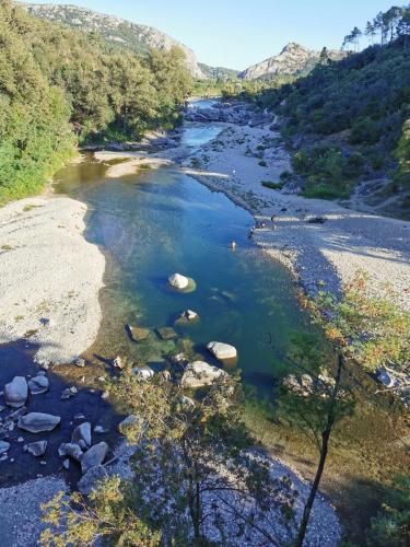 Les Gardon rivière en Cevennes